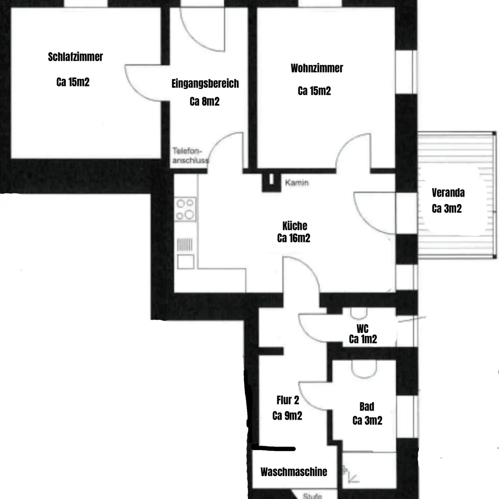 2 Zimmer Wohnung mit 68 m² in Rottweil – Bild 6