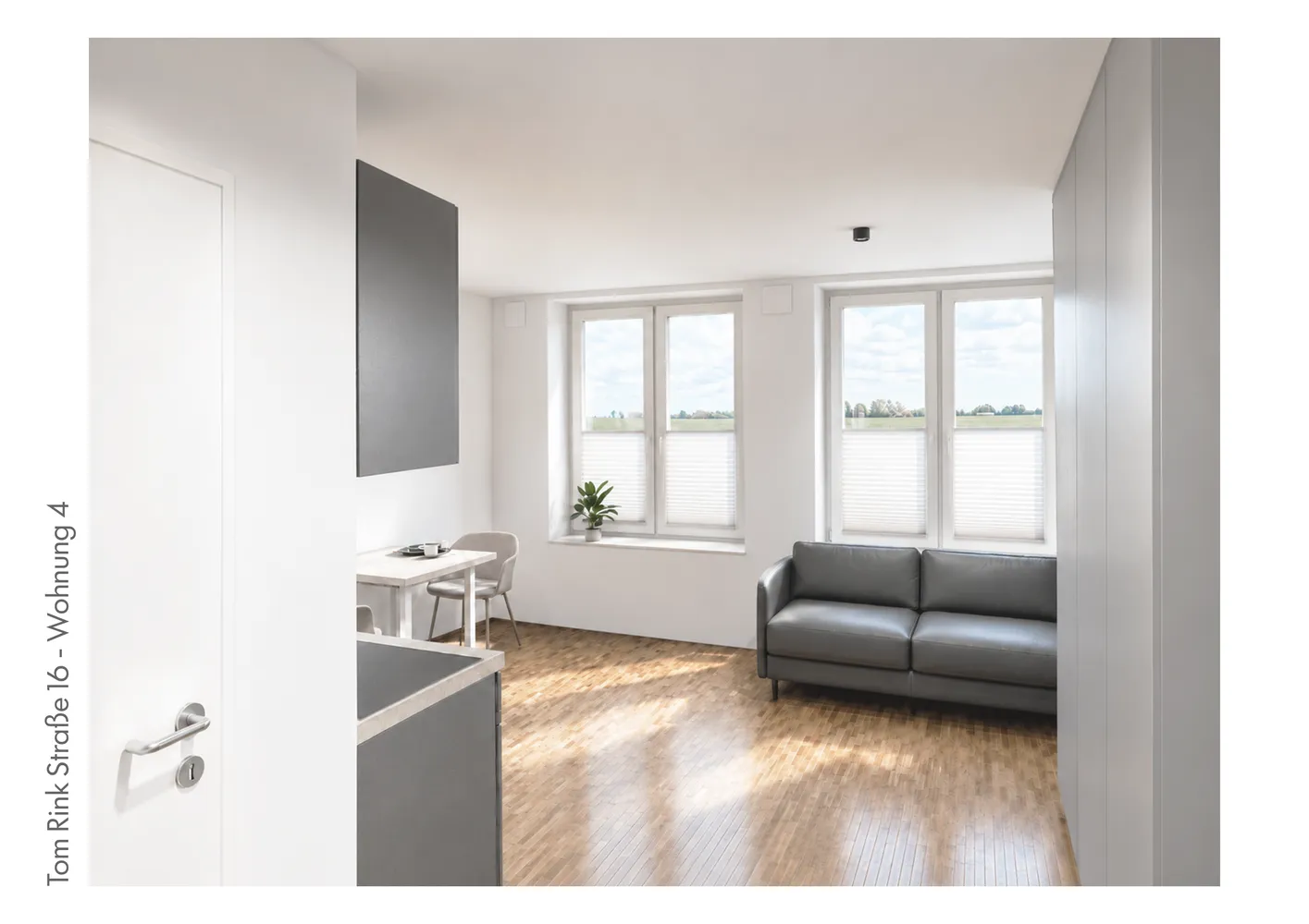 1 Zimmer Wohnung mit 22 m² in Münster – Bild 2