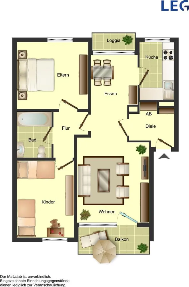 3 Zimmer Wohnung mit 73 m² in Monheim am Rhein – Bild 10