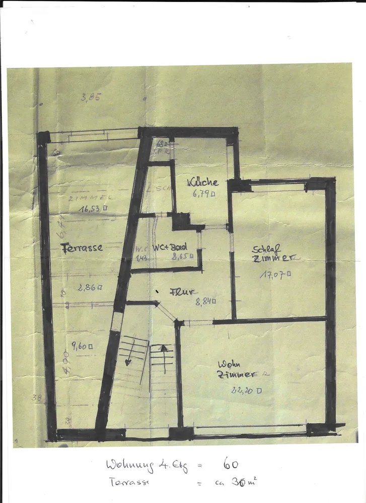 2 Zimmer Wohnung mit 60 m² in Dortmund – Bild 11