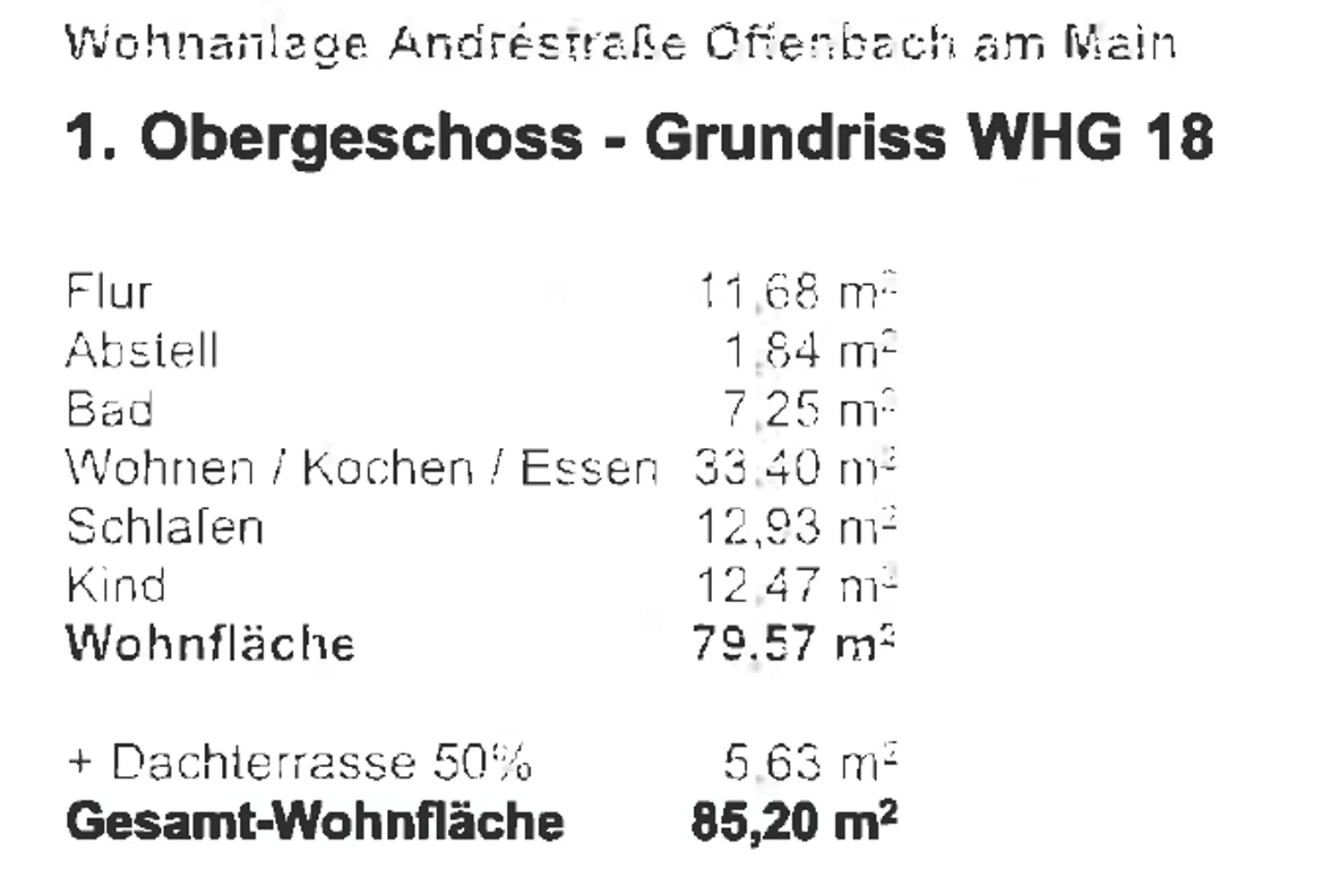3 Zimmer Wohnung mit 85 m² in Offenbach am Main – Bild 4