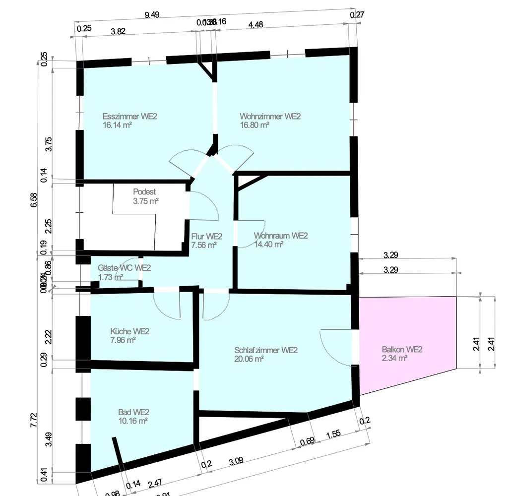 4 Zimmer Wohnung mit 97 m² in Frankfurt am Main – Bild 4