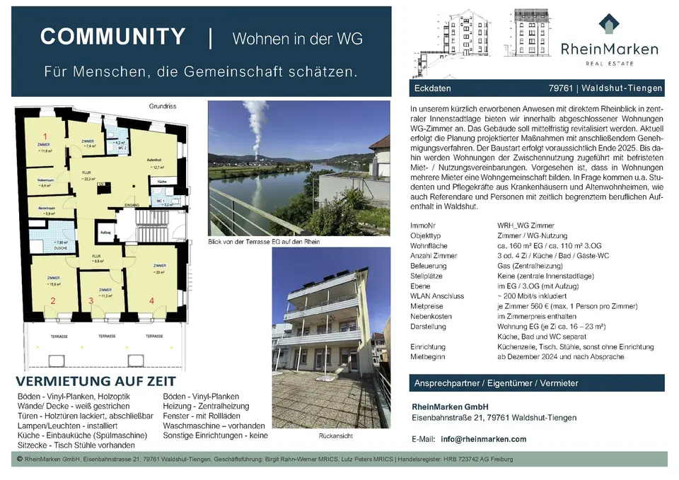 WG-Zimmer mit 225 m² in Waldshut-Tiengen – Bild 5