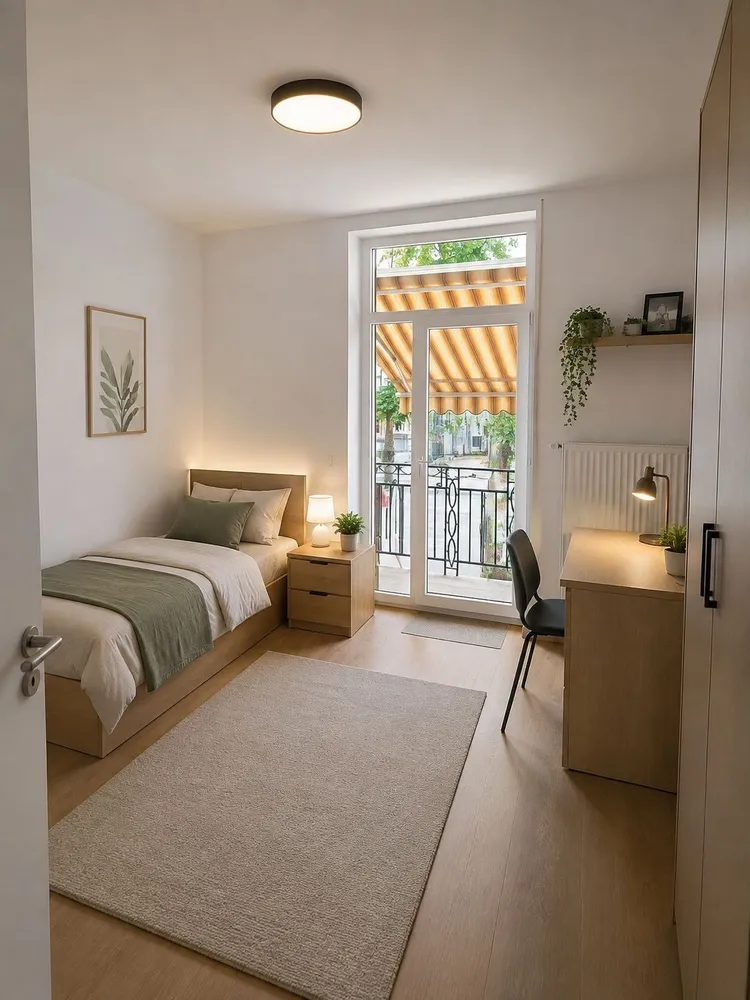 1 Zimmer Wohnung mit 25 m² in Mannheim – Bild 1