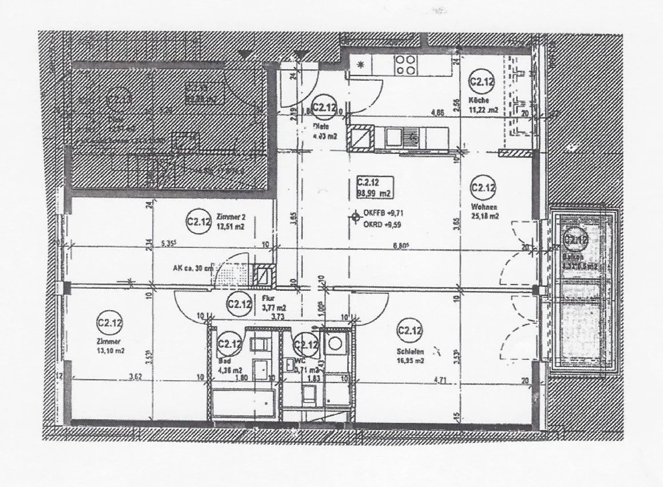 4 Zimmer Wohnung mit 99 m² in Heidelberg – Bild 5