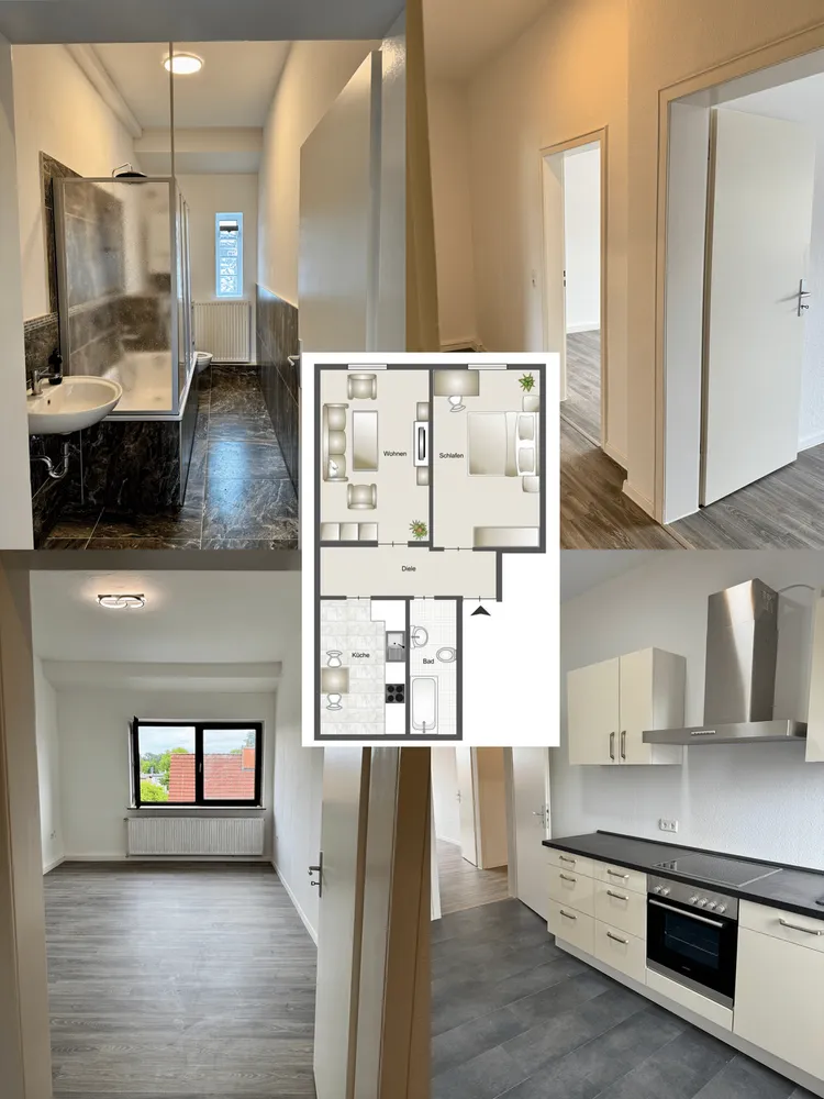 2 Zimmer Wohnung mit 63 m² in Herten – Bild 5