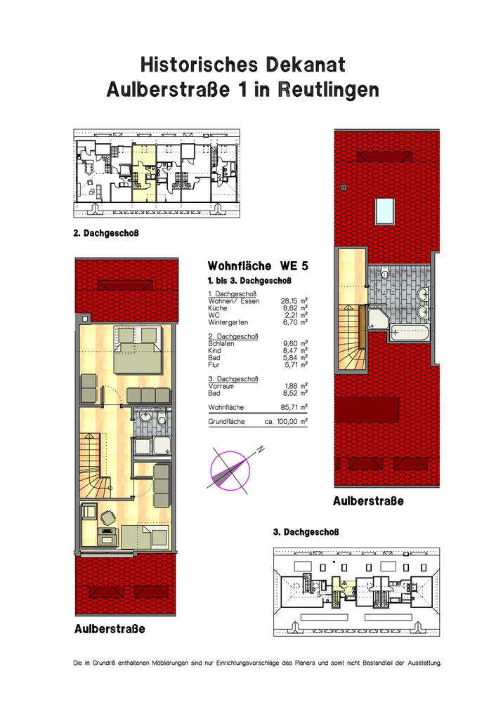 3 Zimmer Wohnung mit 86 m² in Reutlingen – Bild 3
