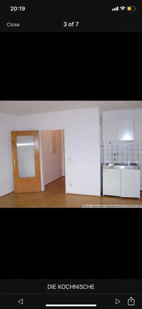 1 Zimmer Wohnung mit 30 m² in Münster – Bild 1