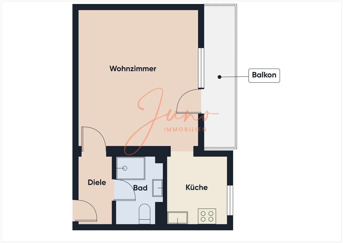 1 Zimmer Wohnung mit 32 m² in Leverkusen – Bild 7