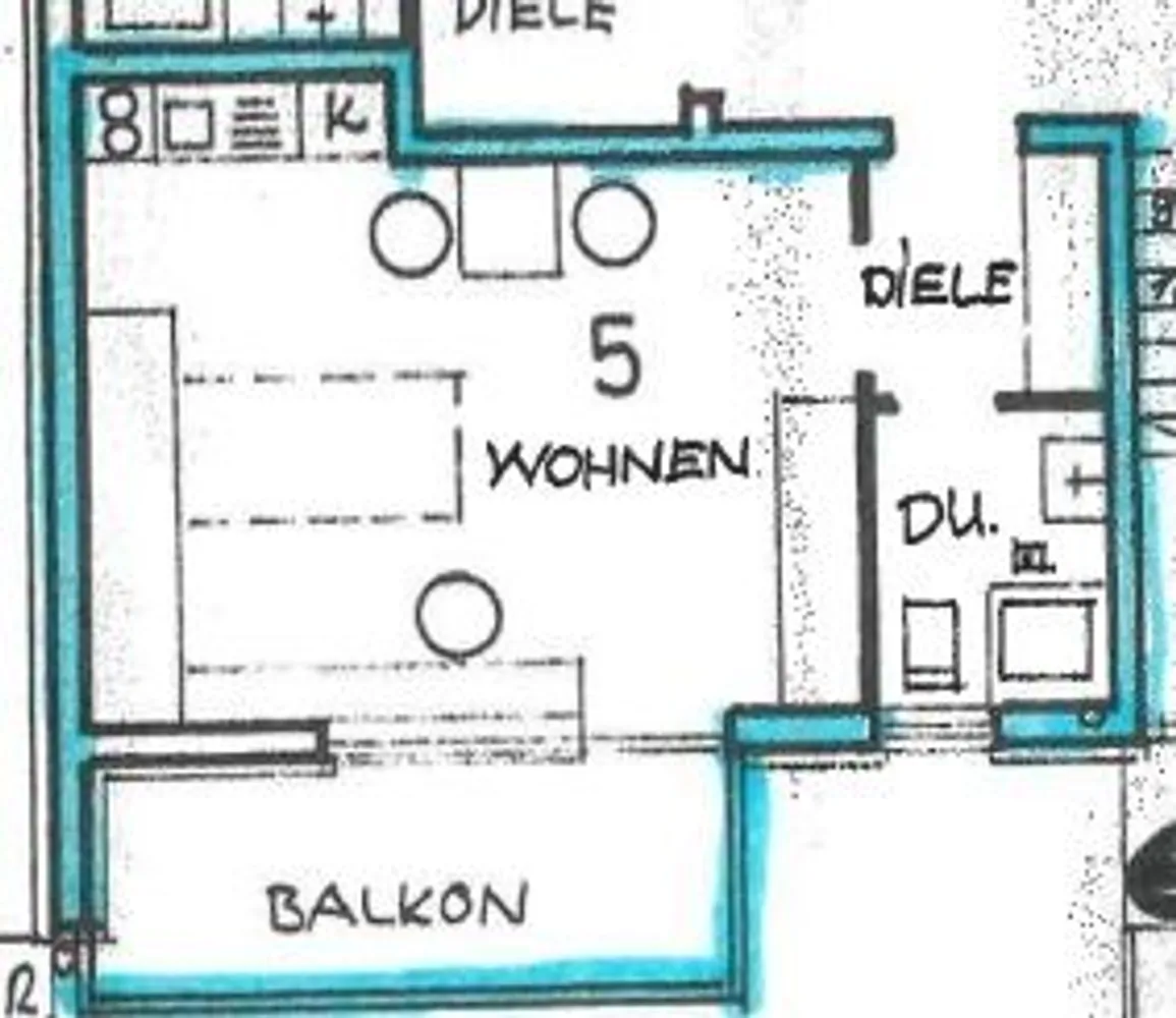 1 Zimmer Wohnung mit 24 m² in Bielefeld – Bild 9
