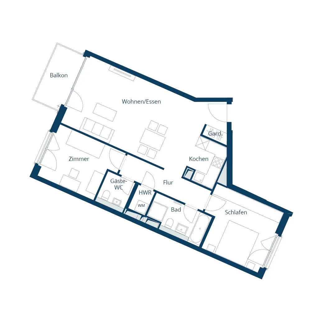 3 Zimmer Wohnung mit 80 m² in Potsdam – Bild 7
