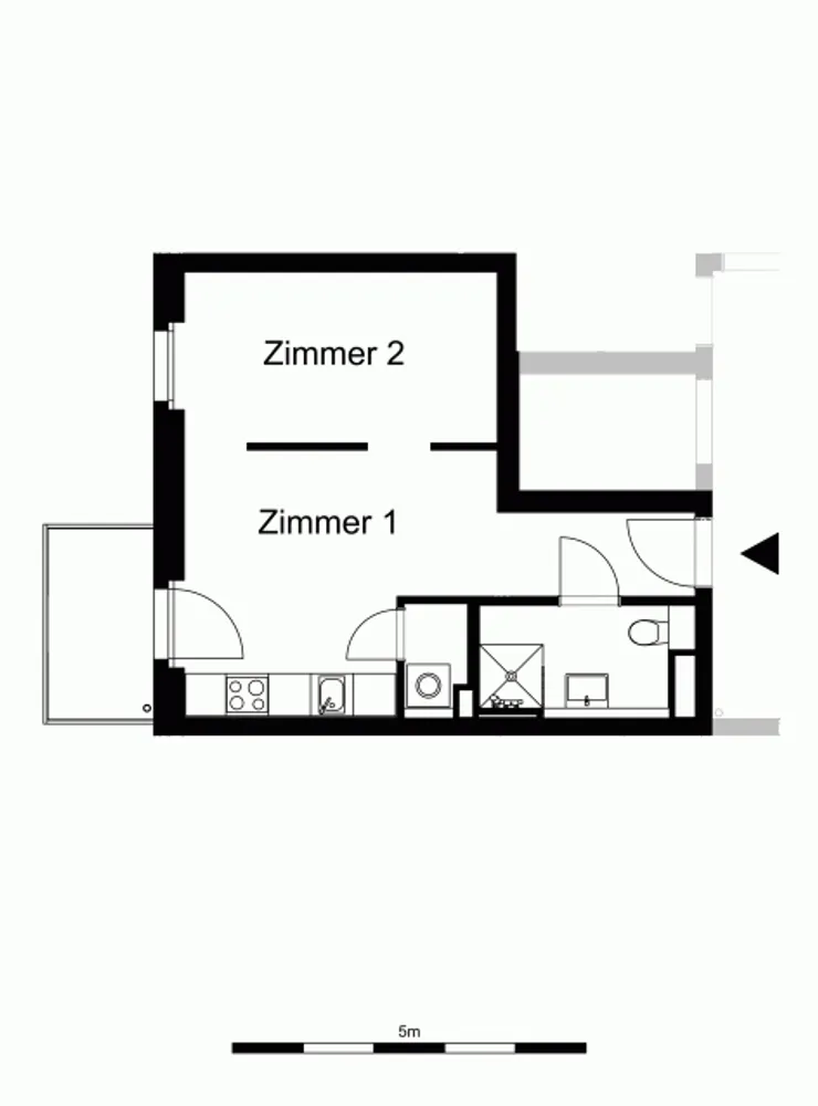 1 Zimmer Wohnung mit 36 m² in Berlin – Bild 5