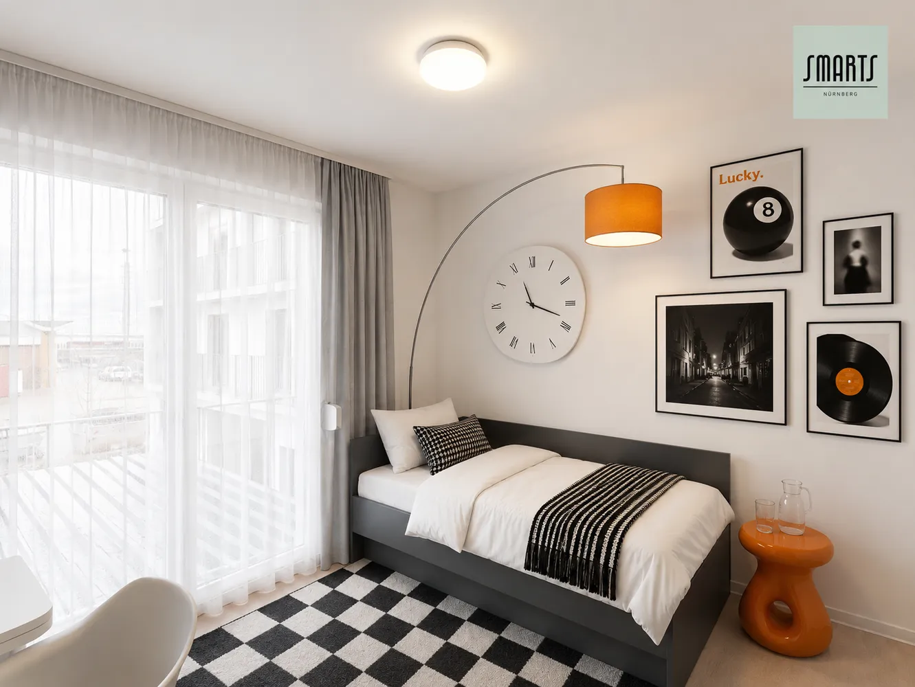 1 Zimmer Wohnung mit 19 m² in Nürnberg – Bild 1