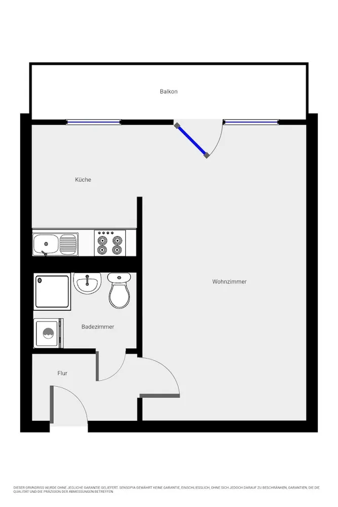 1 Zimmer Wohnung mit 36 m² in Leipzig – Bild 11