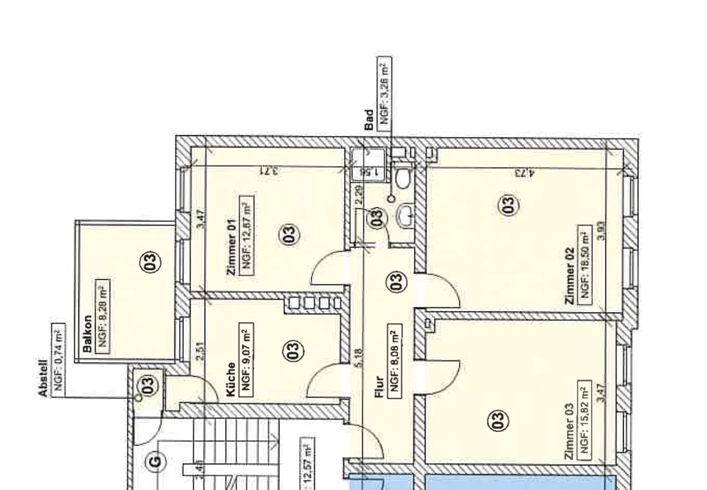 3 Zimmer Wohnung mit 72 m² in Kiel – Bild 8