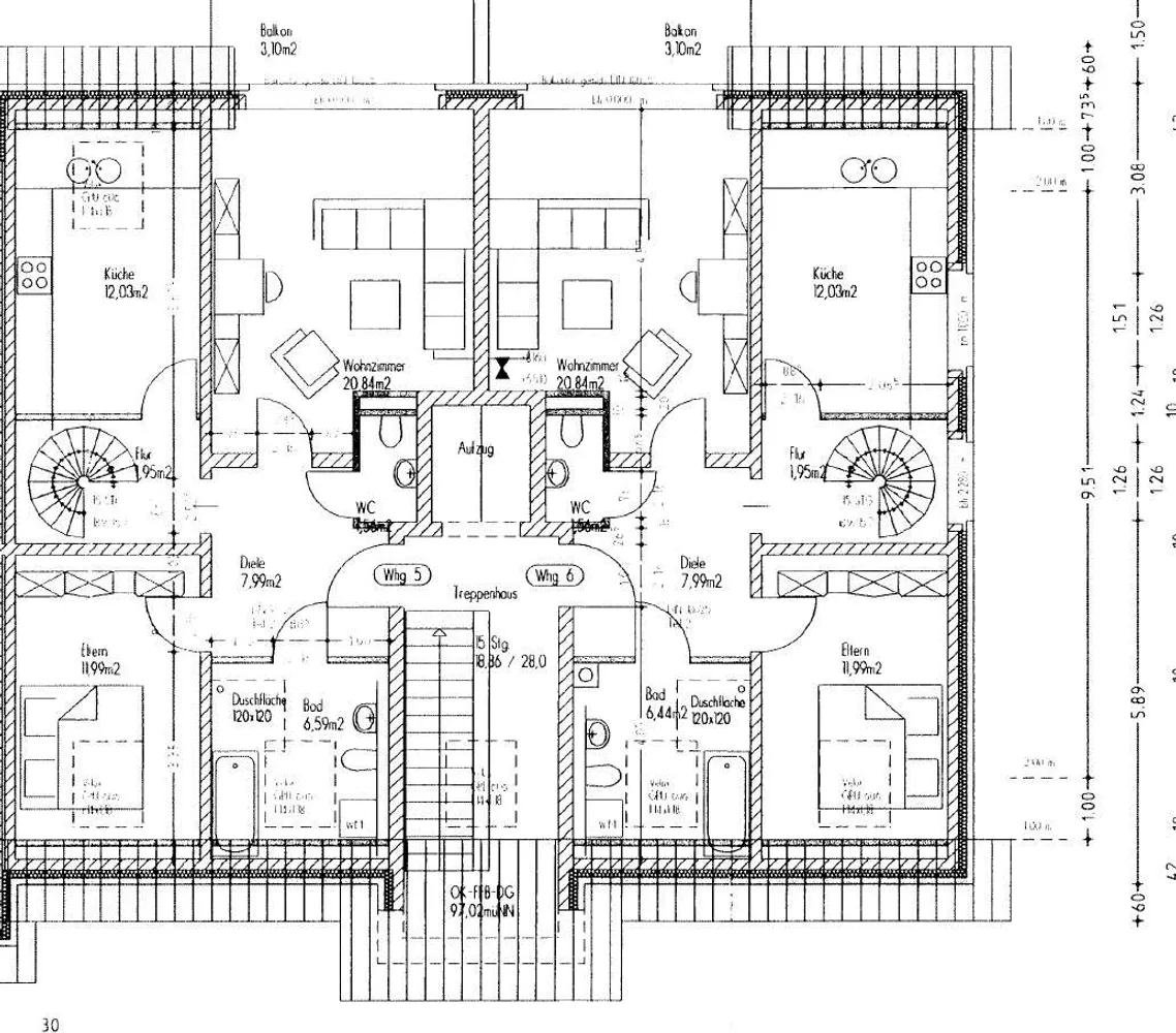 4 room apartment with 92 m² in Hamm – Photo 3