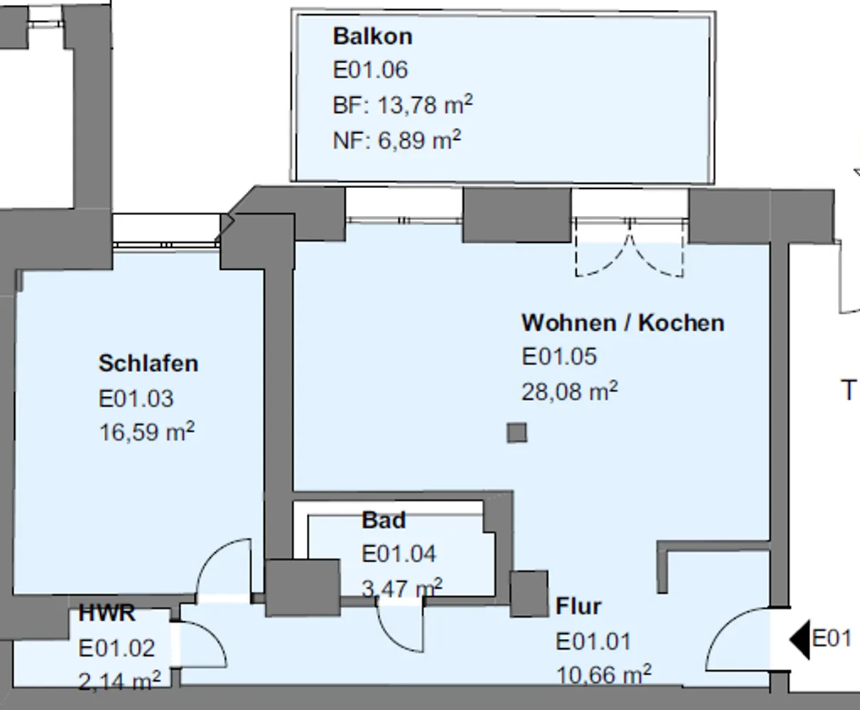 2 Zimmer Wohnung mit 68 m² in Karlsruhe – Bild 11