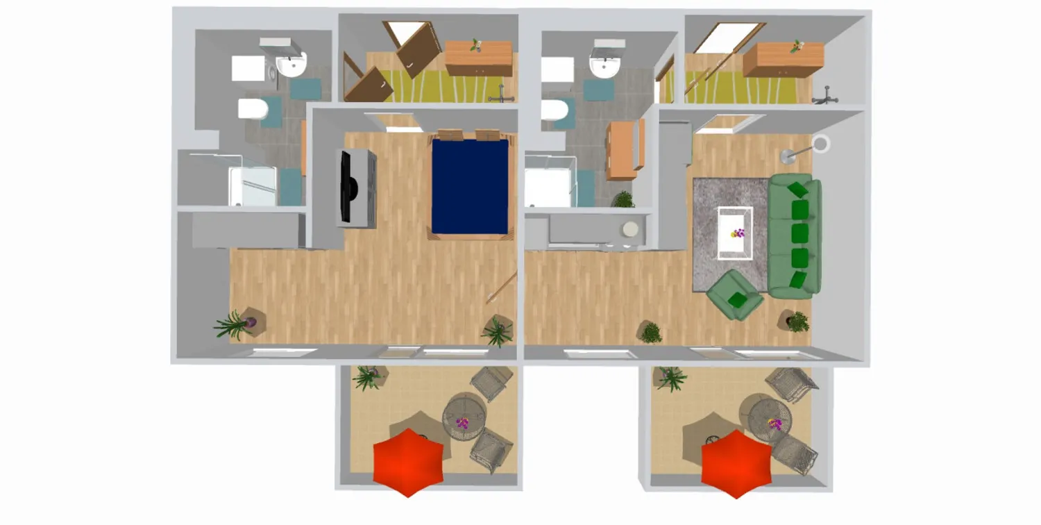 2 Zimmer Wohnung mit 83 m² in Chemnitz – Bild 2