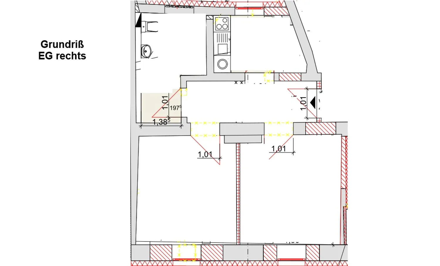 2 Zimmer Wohnung mit 48 m² in Augsburg – Bild 4