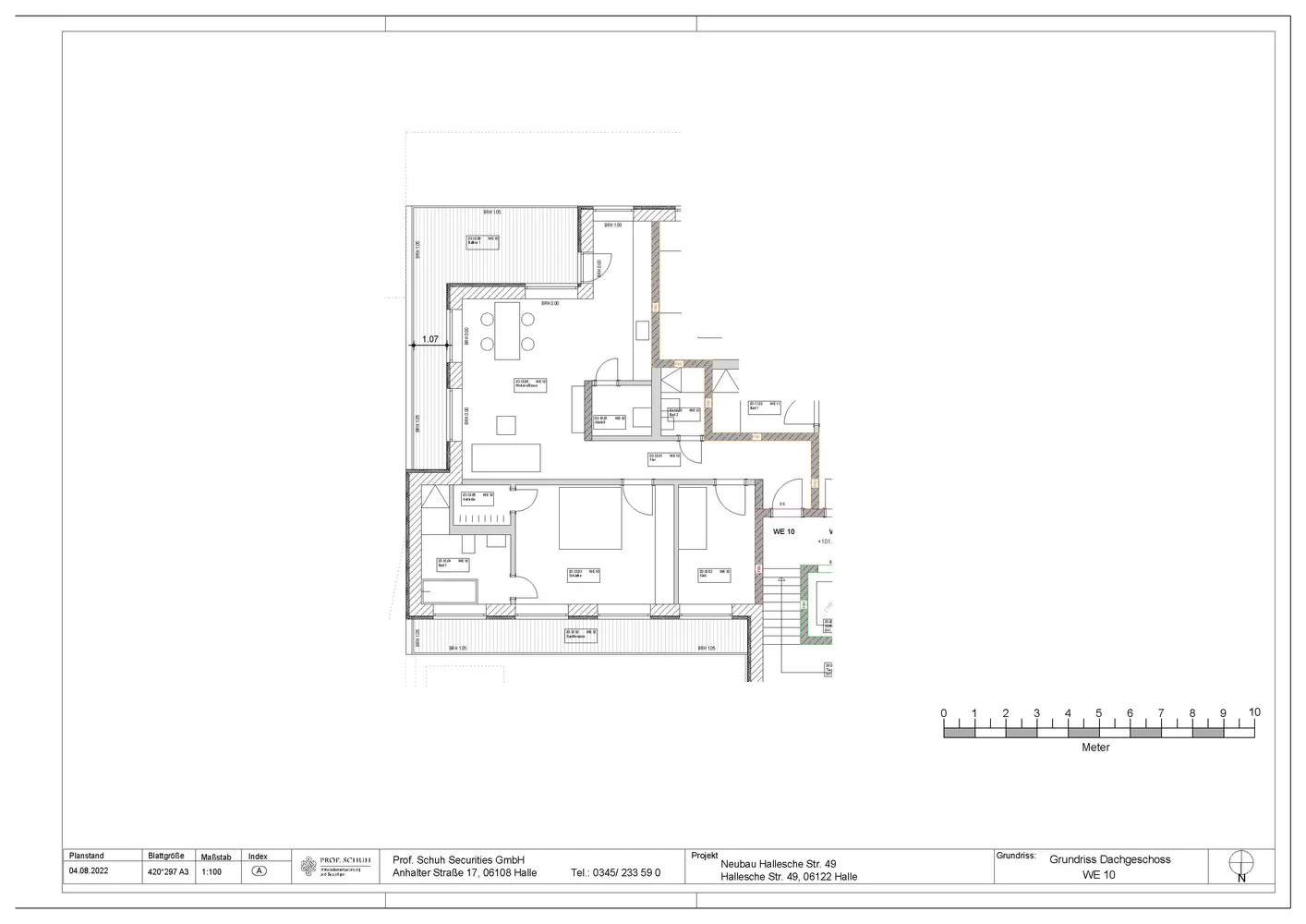 3 Zimmer Wohnung mit 107 m² in Halle (Saale) – Bild 8