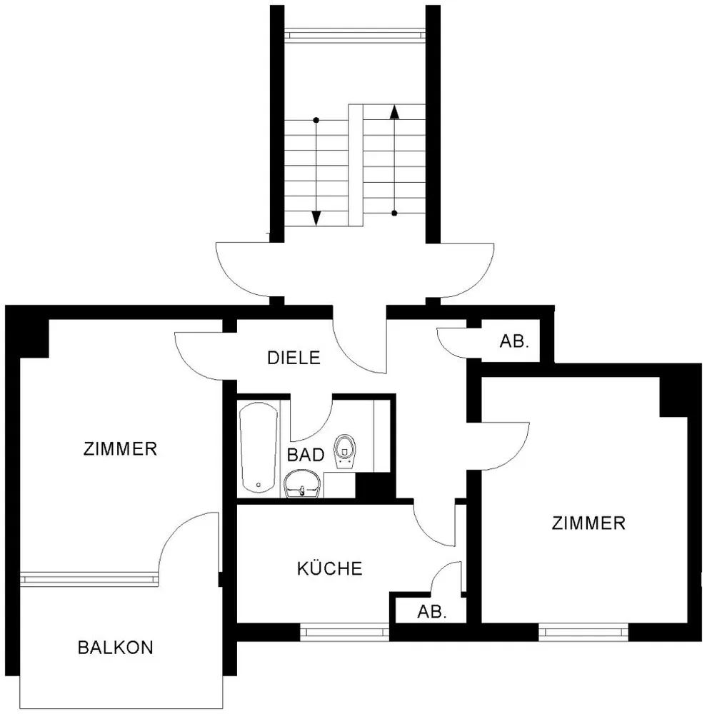 2 Zimmer Wohnung mit 50 m² in Bochum – Bild 3