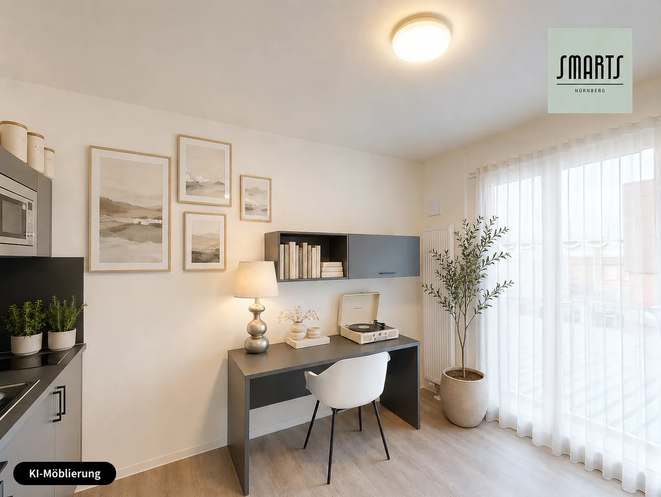 1 Zimmer Wohnung mit 29 m² in Nürnberg – Bild 1
