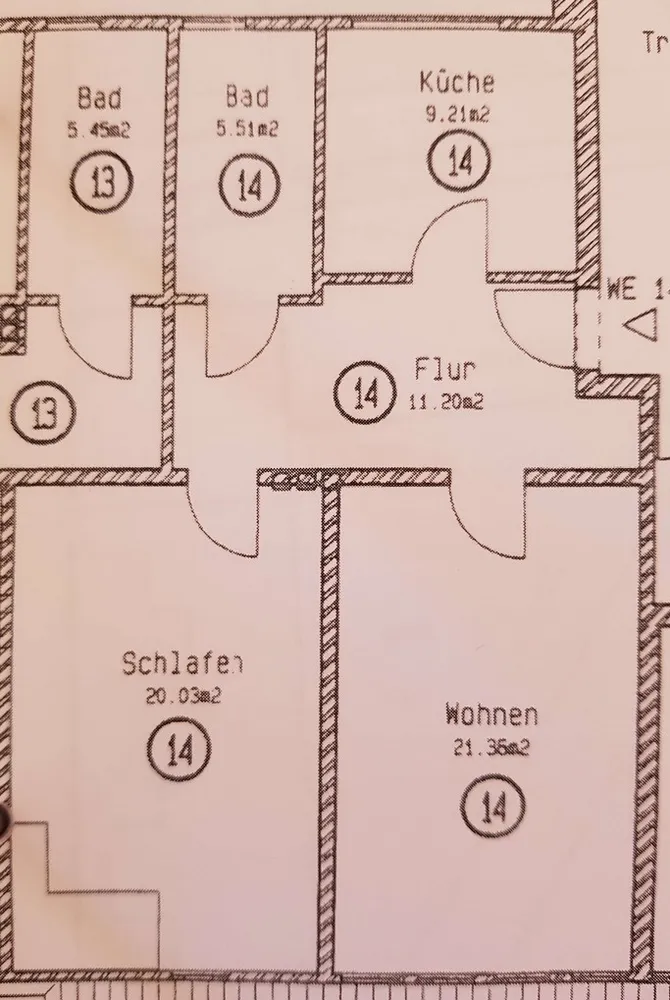 2 room apartment with 67 m² in Magdeburg – Photo 10