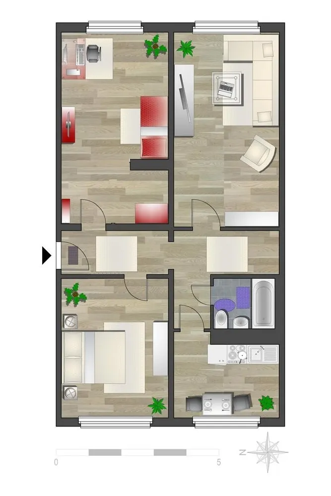 3 Zimmer Wohnung mit 78 m² in Chemnitz – Bild 6