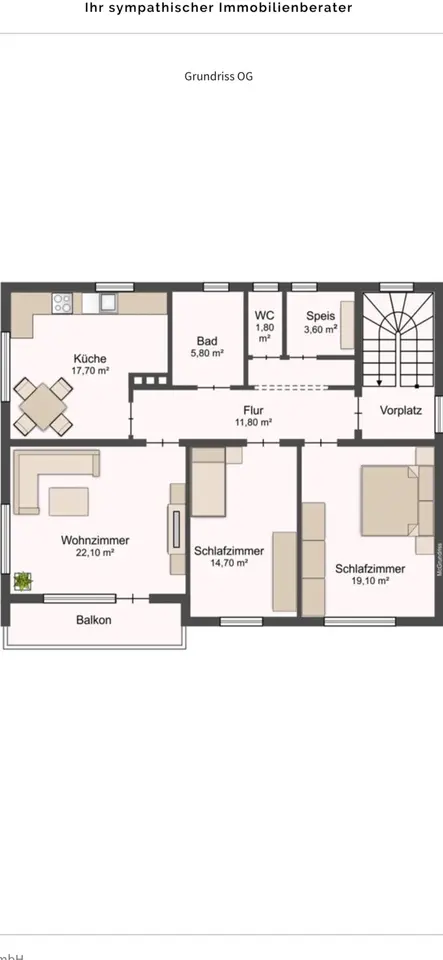 4 Zimmer Wohnung mit 90 m² in Donauwörth – Bild 9