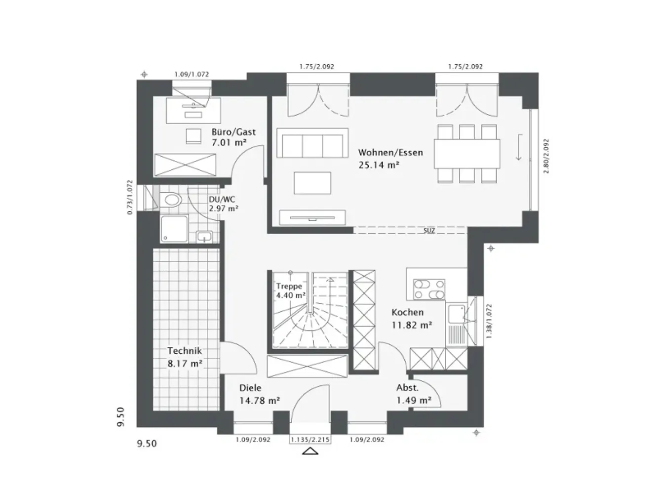 5 Zimmer Haus mit 145 m² in Wuppertal – Bild 8