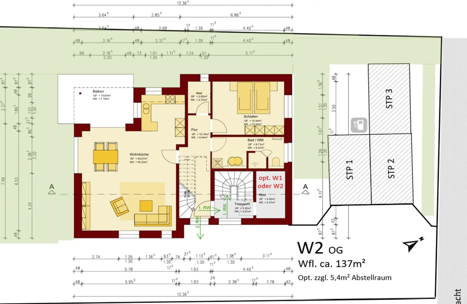 5 room apartment with 137 m² in Ibbenbüren – Photo 6