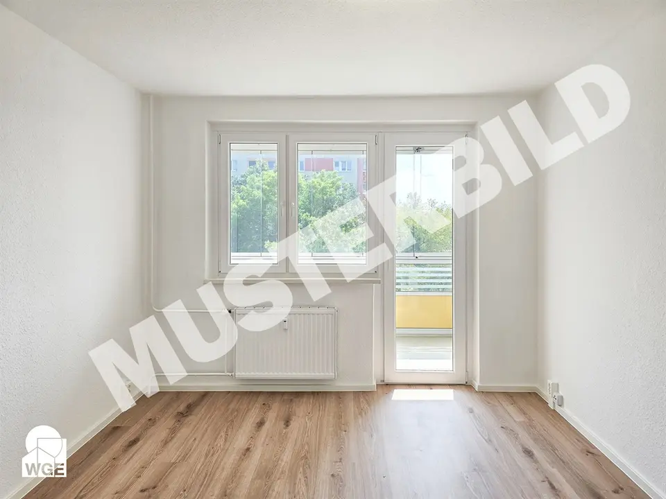 3 Zimmer Wohnung mit 60 m² in Halle (Saale) – Bild 1