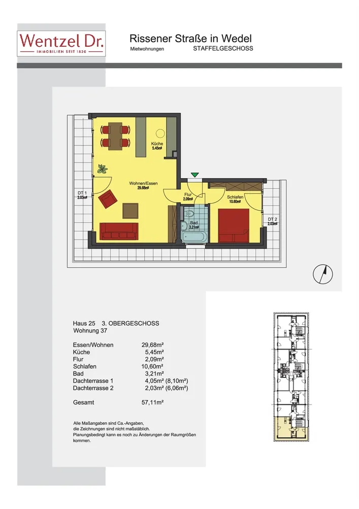 2 Zimmer Wohnung mit 63 m² in Wedel – Bild 6