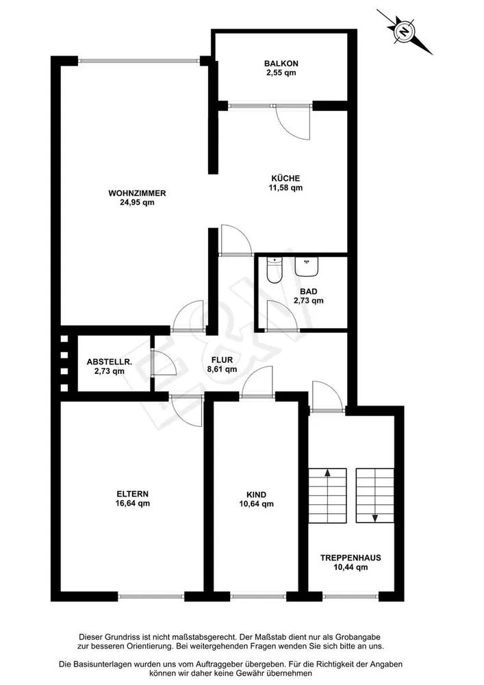 4 Zimmer Wohnung mit 79 m² in Recklinghausen – Bild 3
