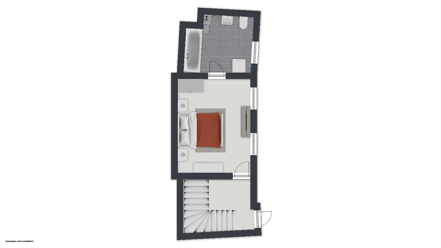 2 Zimmer Wohnung mit 58 m² in Coburg – Bild 1