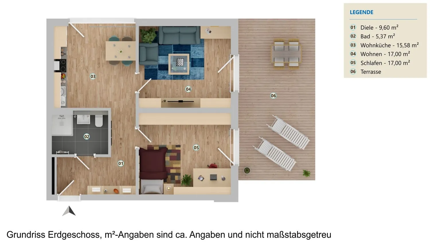 2 Zimmer Wohnung mit 77 m² in Passau – Bild 11