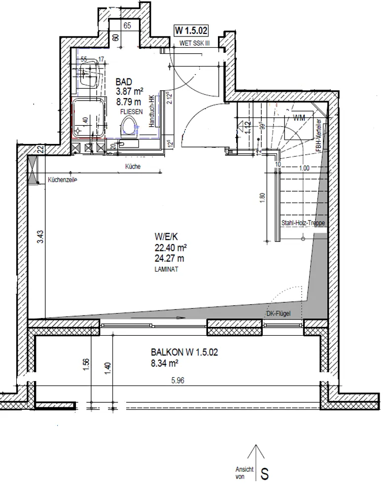 1 Zimmer Wohnung mit 40 m² in Regensburg – Bild 9