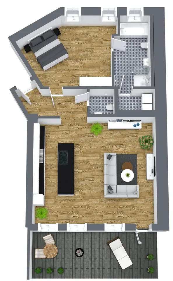 2 Zimmer Wohnung mit 97 m² in Limbach-Oberfrohna – Bild 10