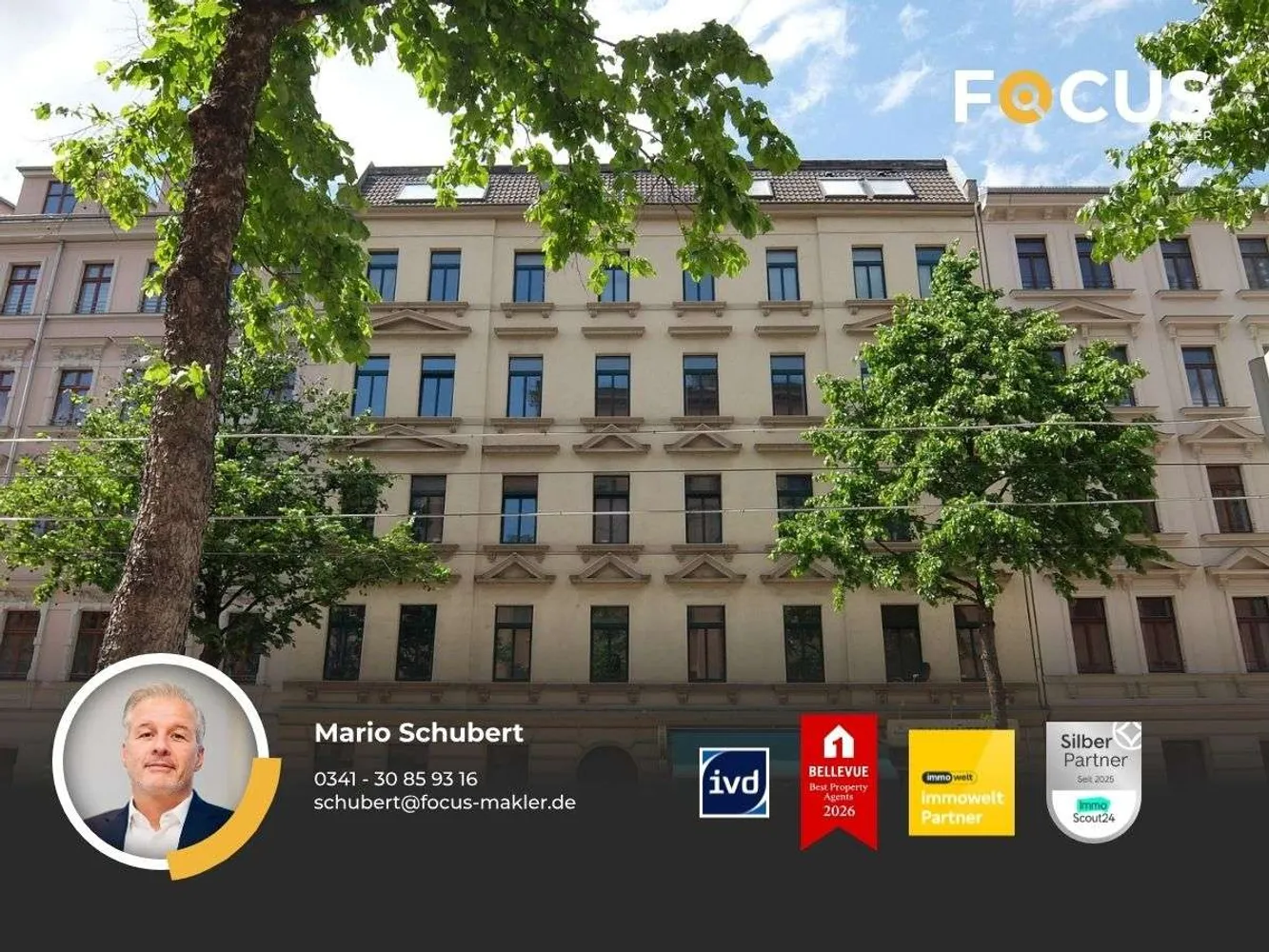 2 Zimmer Wohnung mit 50 m² in Leipzig – Bild 1