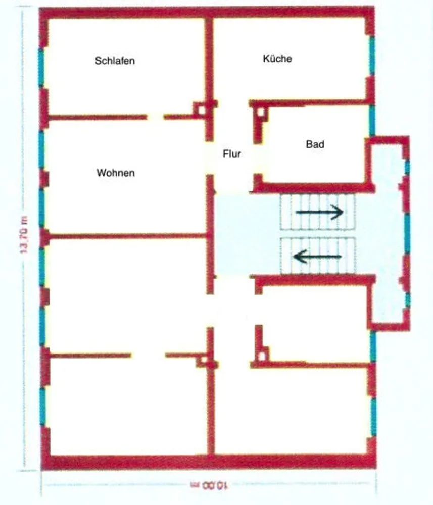 2 Zimmer Wohnung mit 50 m² in Braunschweig – Bild 3