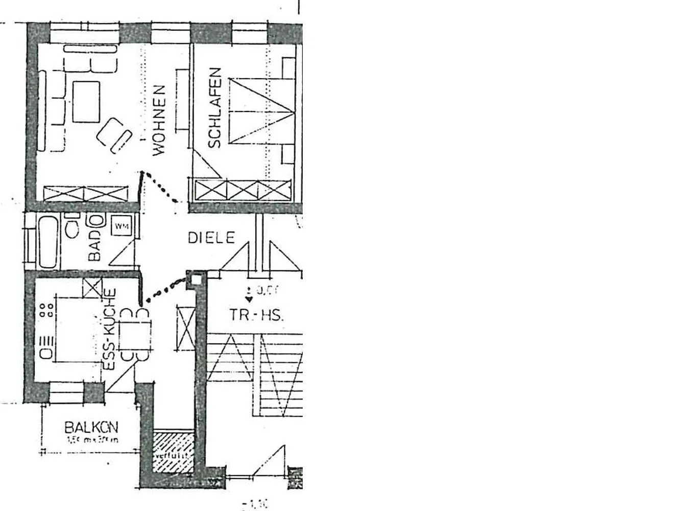 2 room apartment with 63 m² in Chemnitz – Photo 2