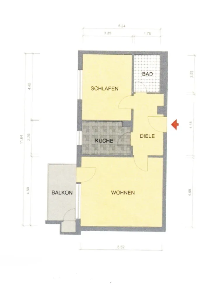 2 Zimmer Wohnung mit 65 m² in Frankfurt am Main – Bild 8