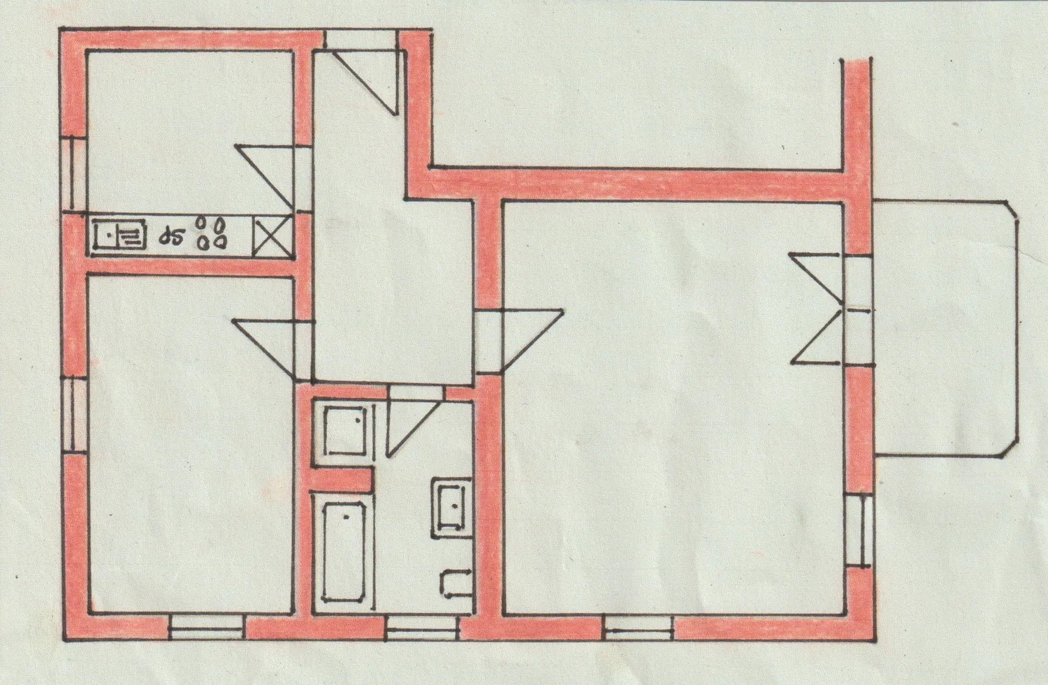 2 Zimmer Wohnung mit 72 m² in Hof – Bild 2