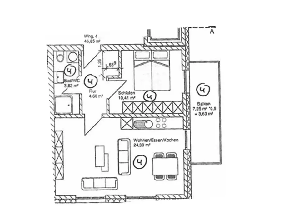 3 Zimmer Wohnung mit 85 m² in Paderborn – Bild 7