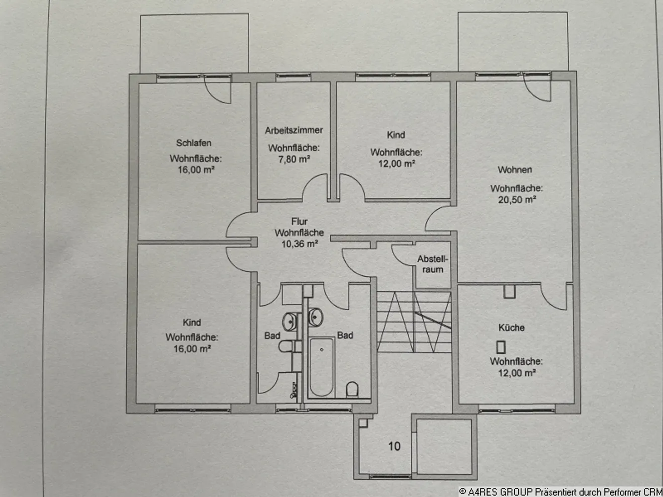 5 Zimmer Wohnung mit 115 m² in Greifswald – Bild 9