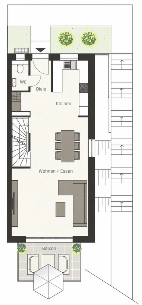 6 Zimmer Haus mit 136 m² in Sindelfingen – Bild 2