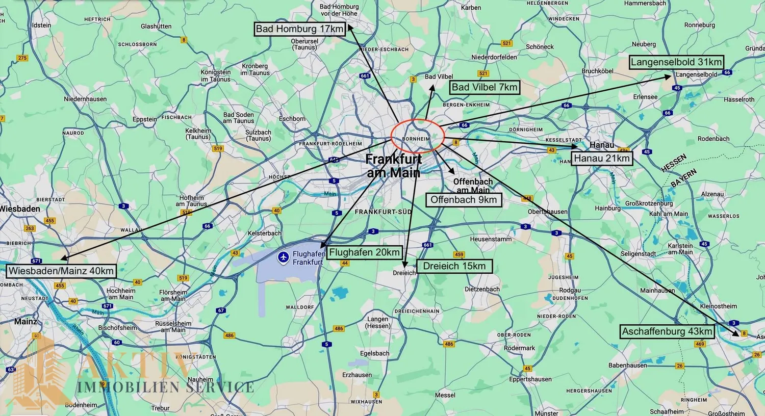 1 Zimmer Wohnung mit 30 m² in Frankfurt am Main – Bild 10
