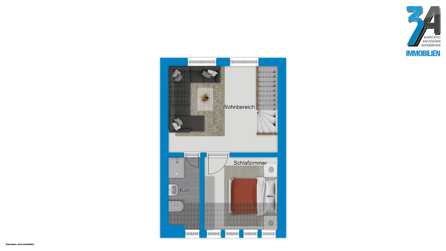 2 Zimmer Wohnung mit 55 m² in Halle (Saale) – Bild 6