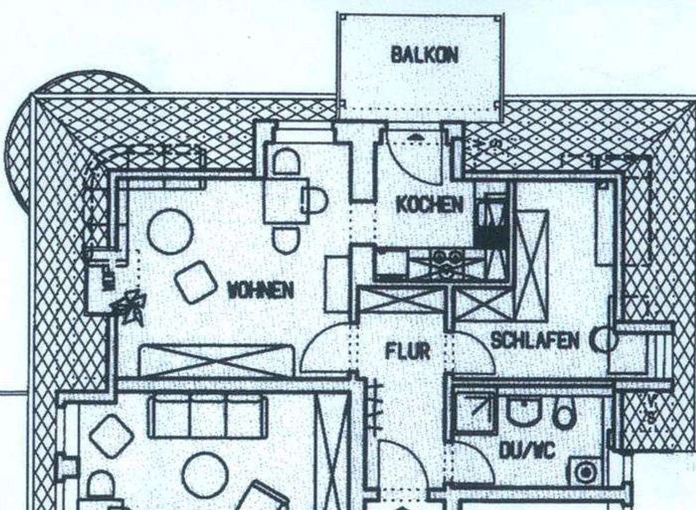 2 Zimmer Wohnung mit 44 m² in Chemnitz – Bild 2
