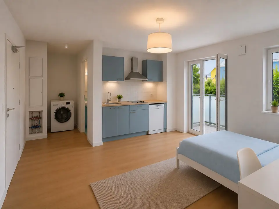 2 Zimmer Wohnung mit 20 m² in Schwetzingen – Bild 6